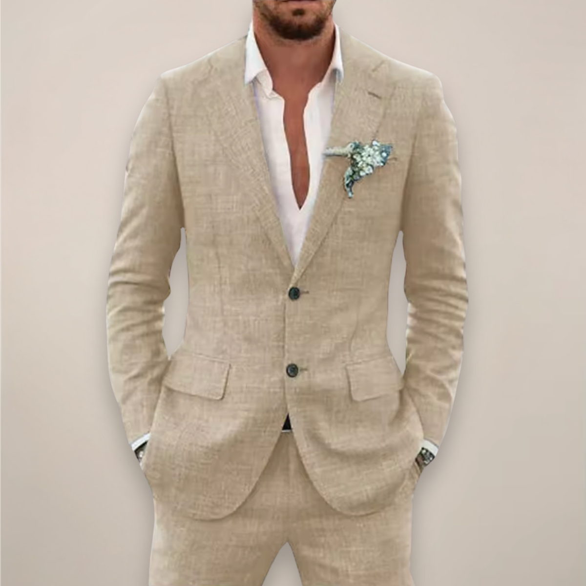 Barry | Men Spring Notch Lapel Suit Set