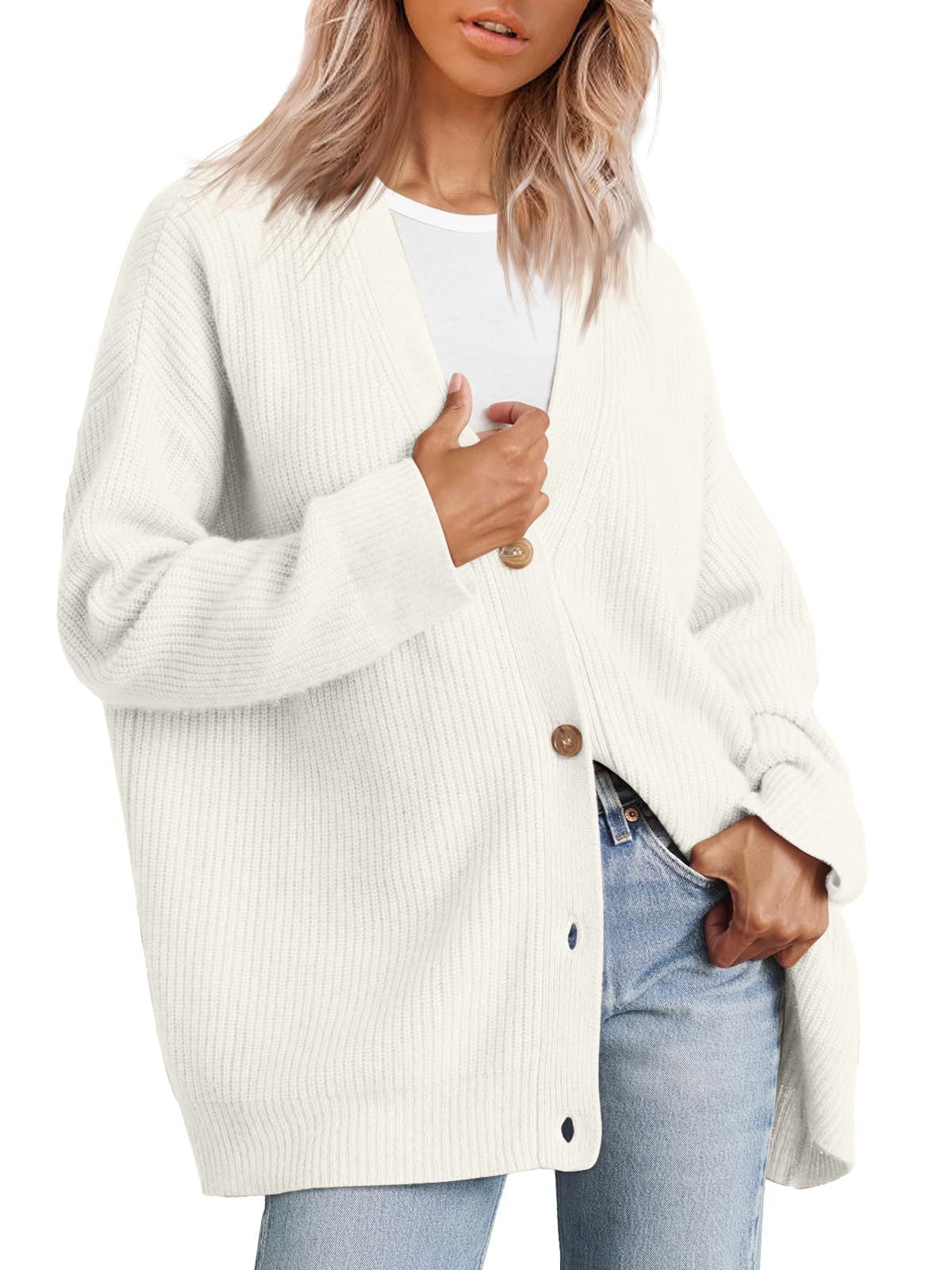 Winifred - Striped Knit Cardigan