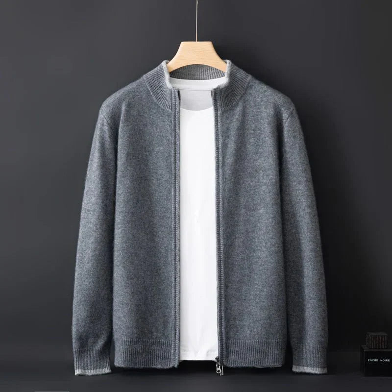 Azren – Wool Zip-Up Sweater