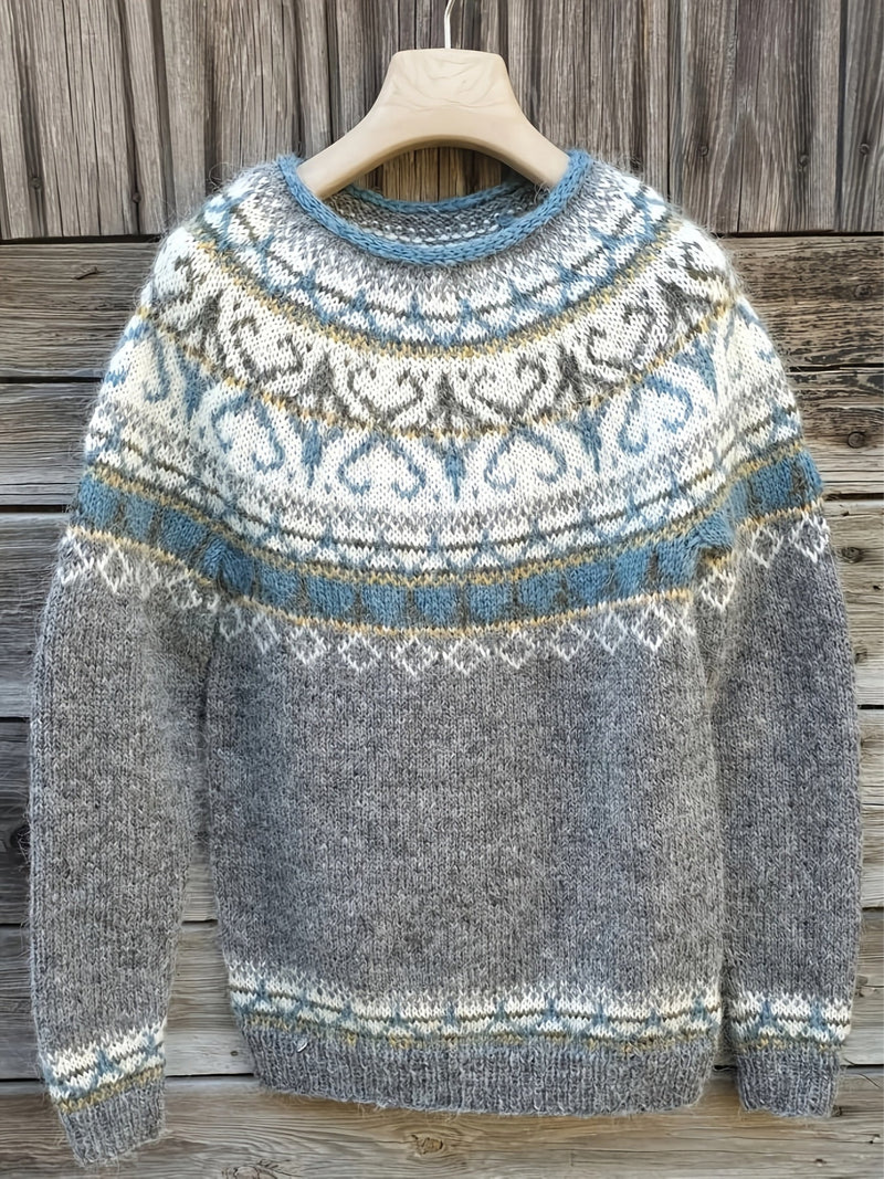 Bellamira – Warm sweater with soft, winter details