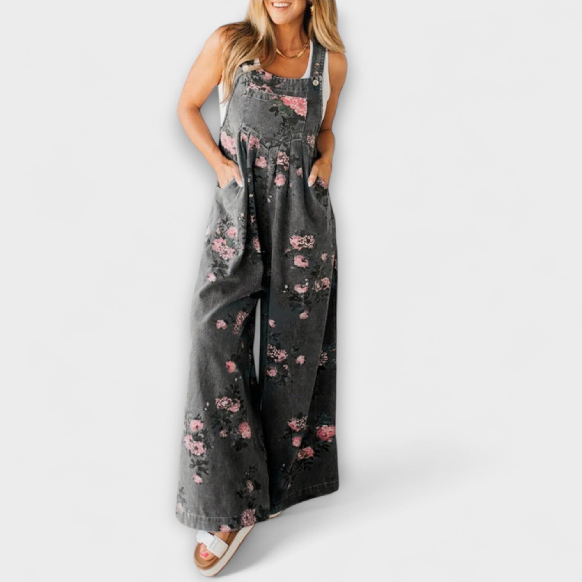 Mirona - Casual denim overalls