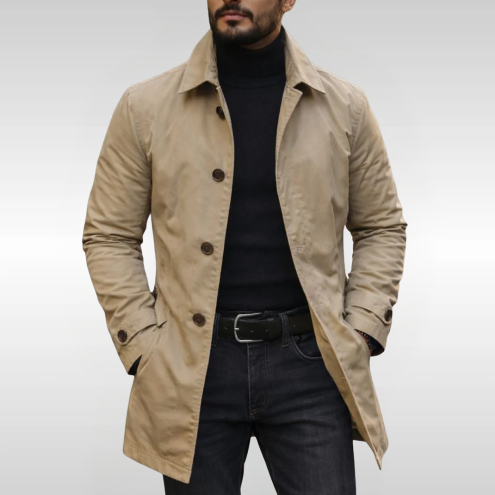 JAMES WEATHERPROOF COAT | RELIABLE WARMTH FOR UNPREDICTABLE DAYS