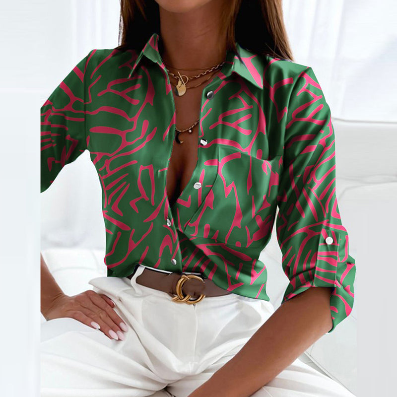 Valeria - Classic Collared Blouse