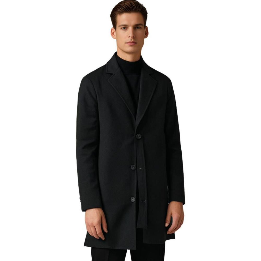 Raxen - Wool Blend Overcoat