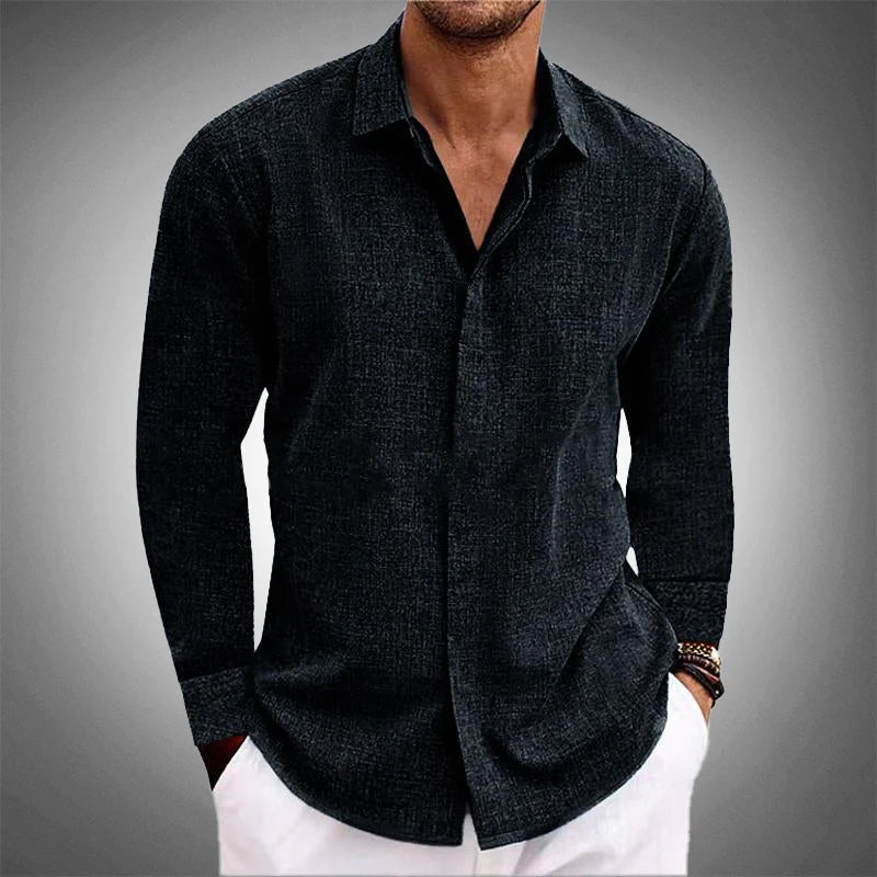 Zorvian - Modern Long-Sleeve Shirt