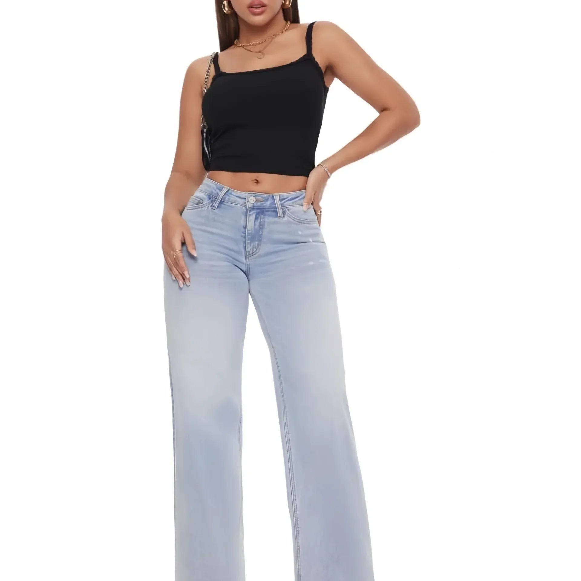 Xavira - Wide-Leg Jeans
