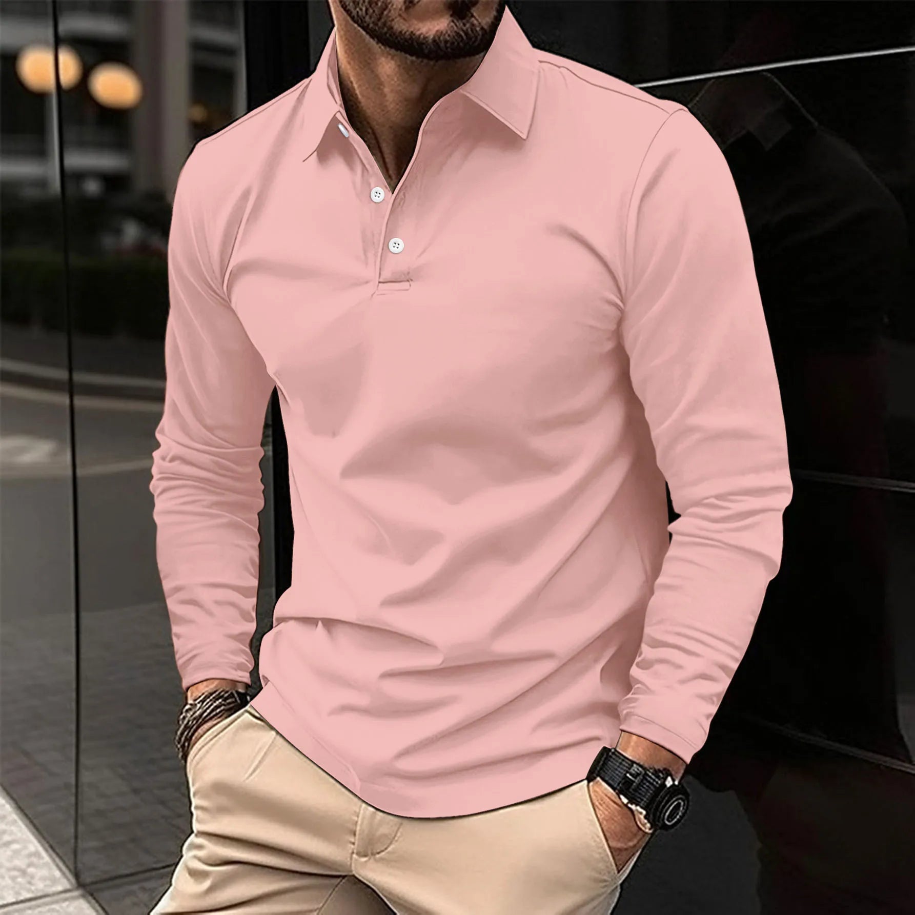 Zivaronyx - Long Sleeve Polo Shirt