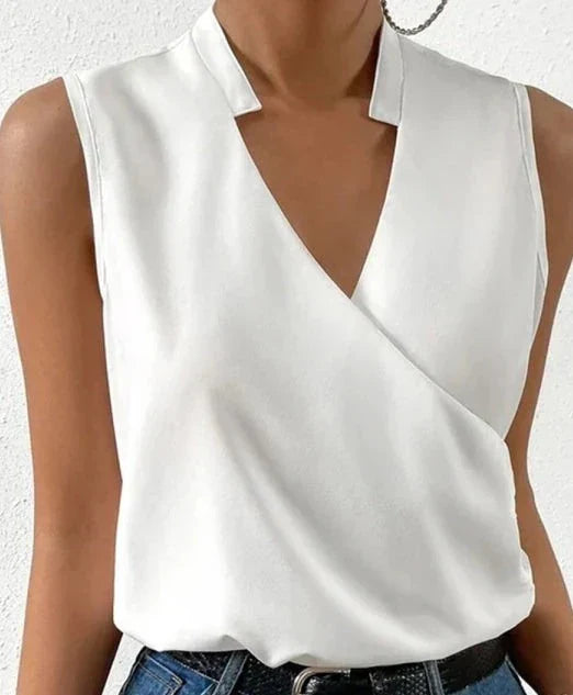 Karissa – Elegant ærmeløs top