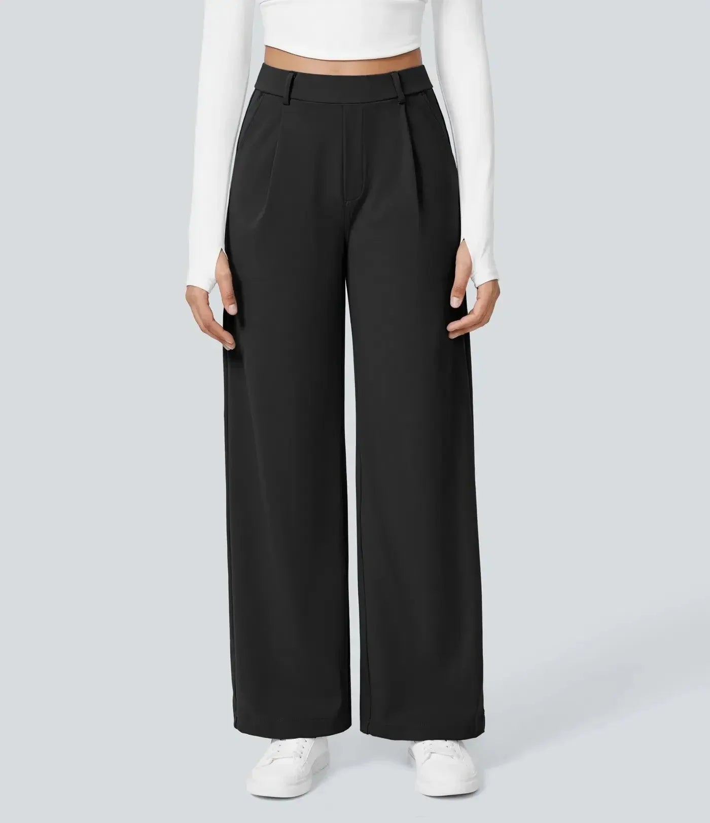 Miraya - Wide-Leg Trousers