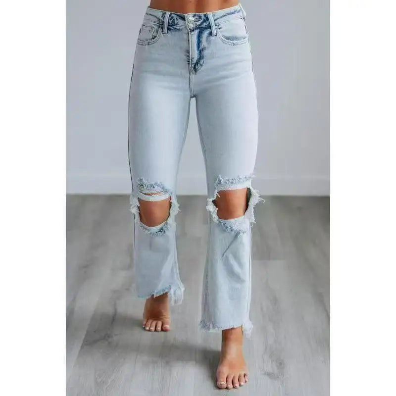 Zareen - Ripped Skinny Jeans