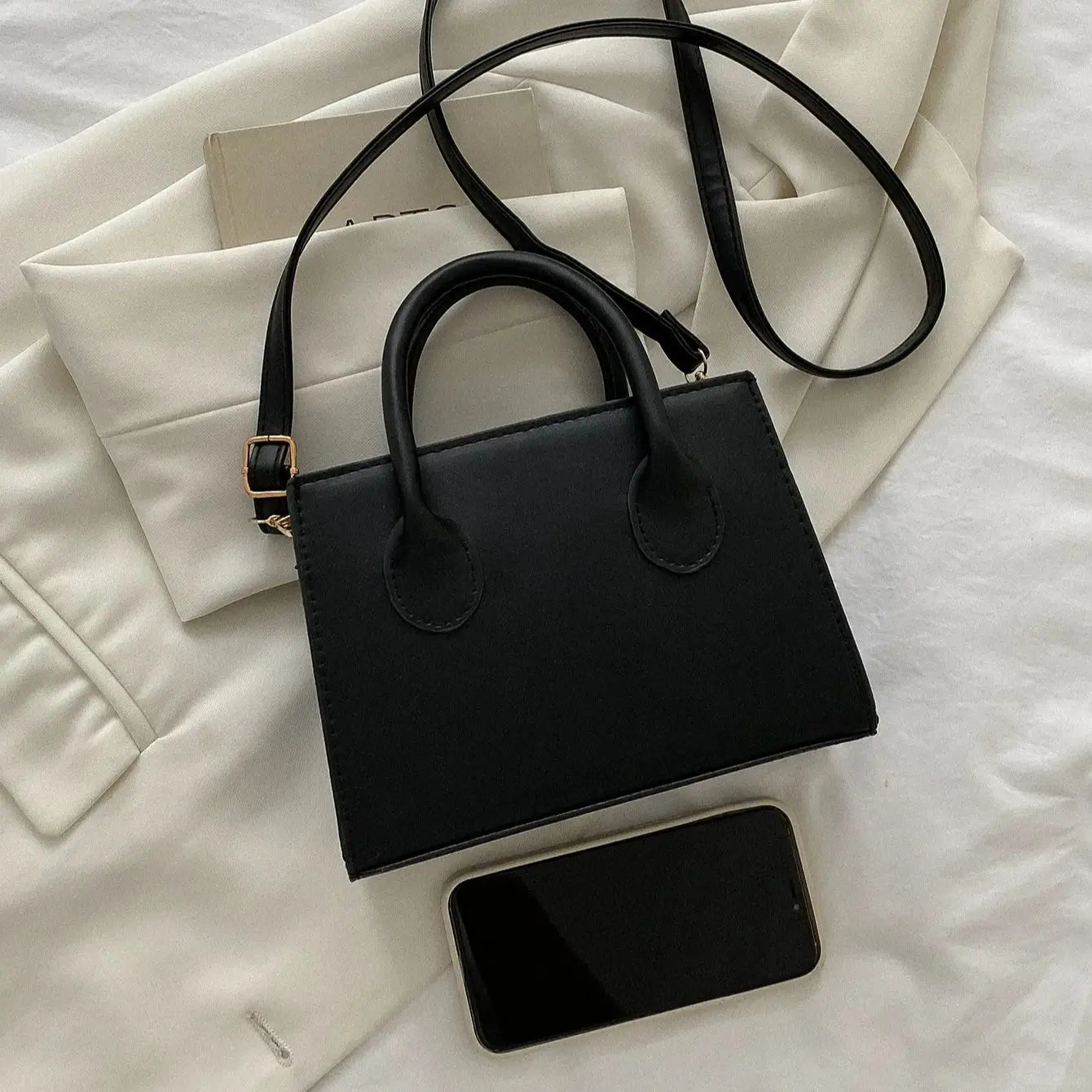 Solvrae - Vegan Leather Mini Crossbody Bag