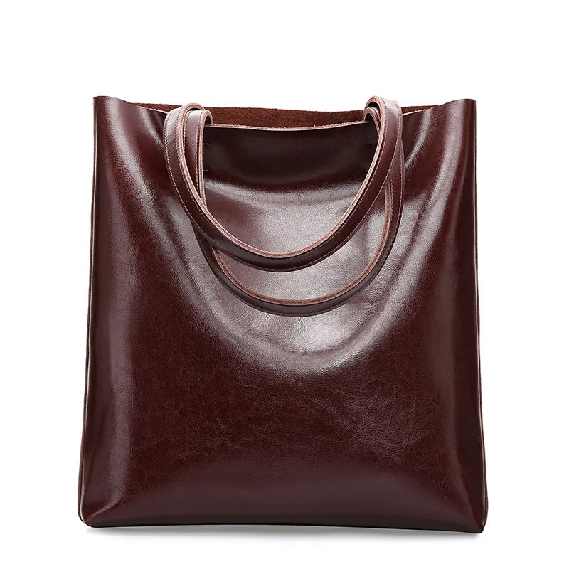Dorelle - Leather Structured Tote Bag