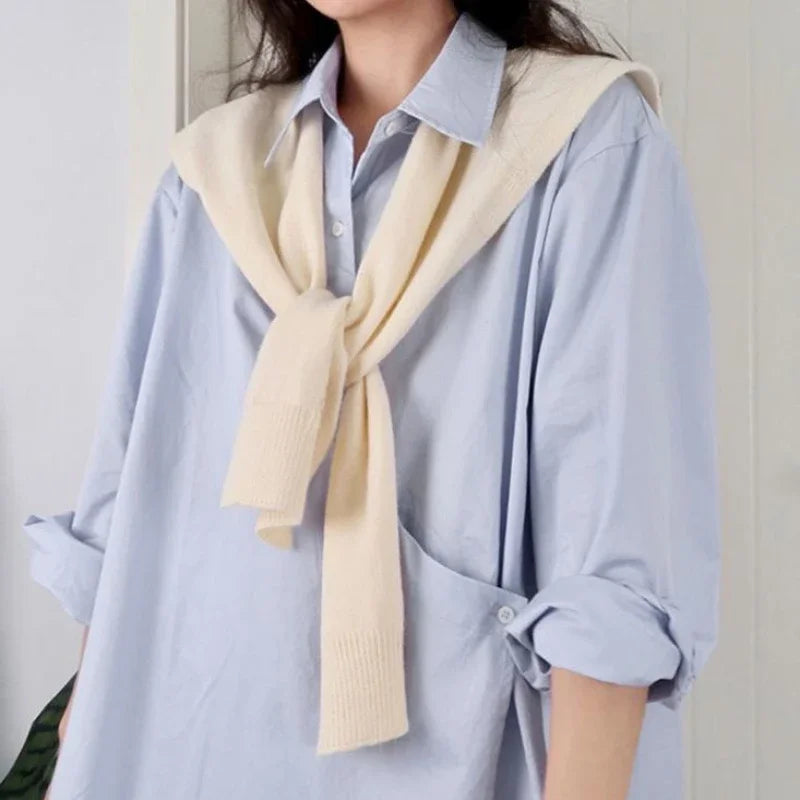 Gorya - Knitted Scarf Wrap