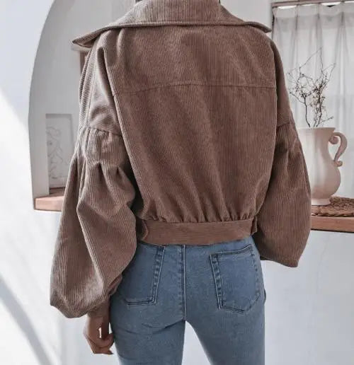 Xandie - Corduroy Short Jacket