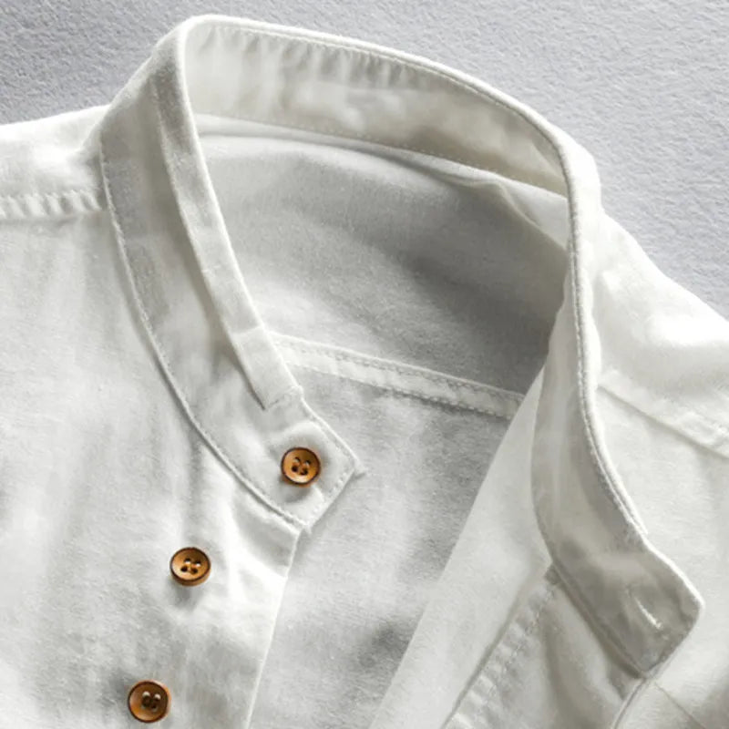 Zivenor - Mandarin Collar Shirt