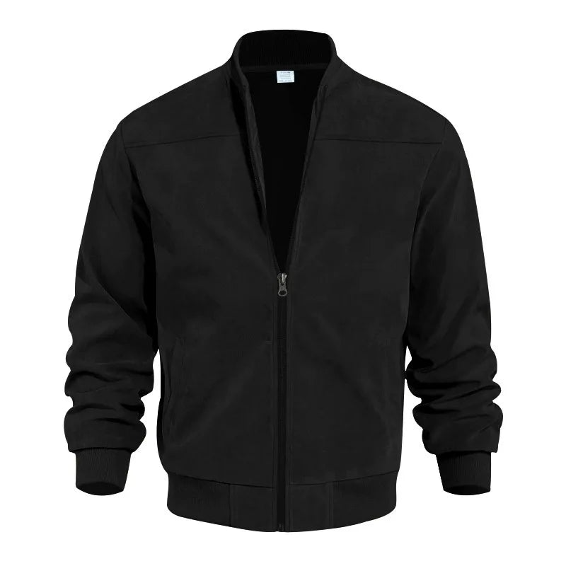 Hendrex - Suede Bomber Jacket