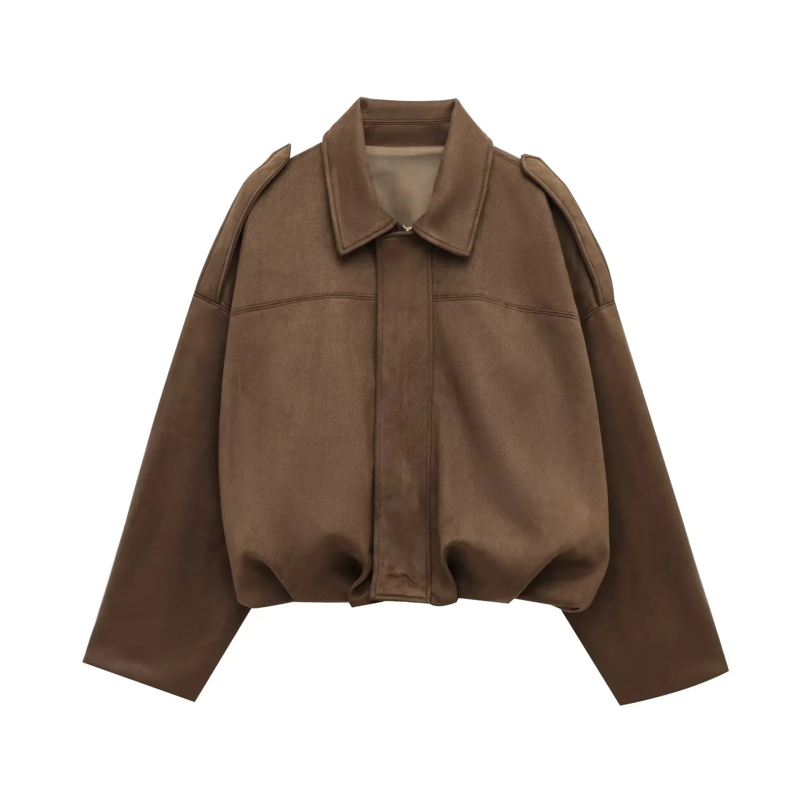 Ulan - Chaqueta de gamuza sintética