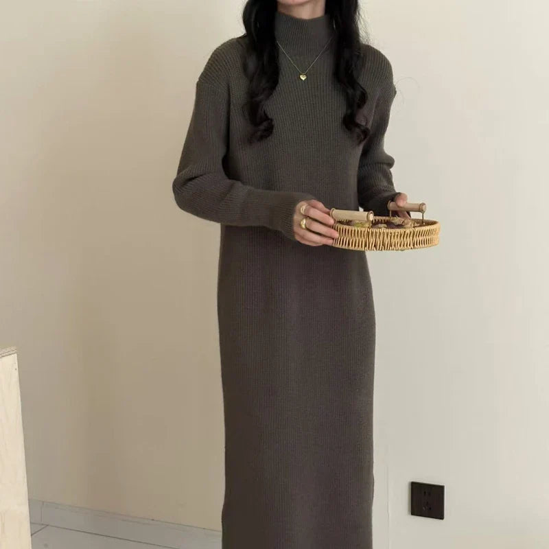 Evienne - Cozy Sweater Dress