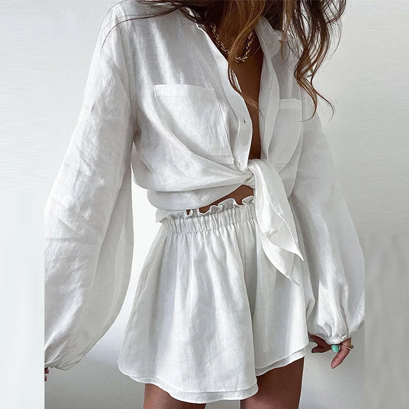 Odelina - Linen Summer Set