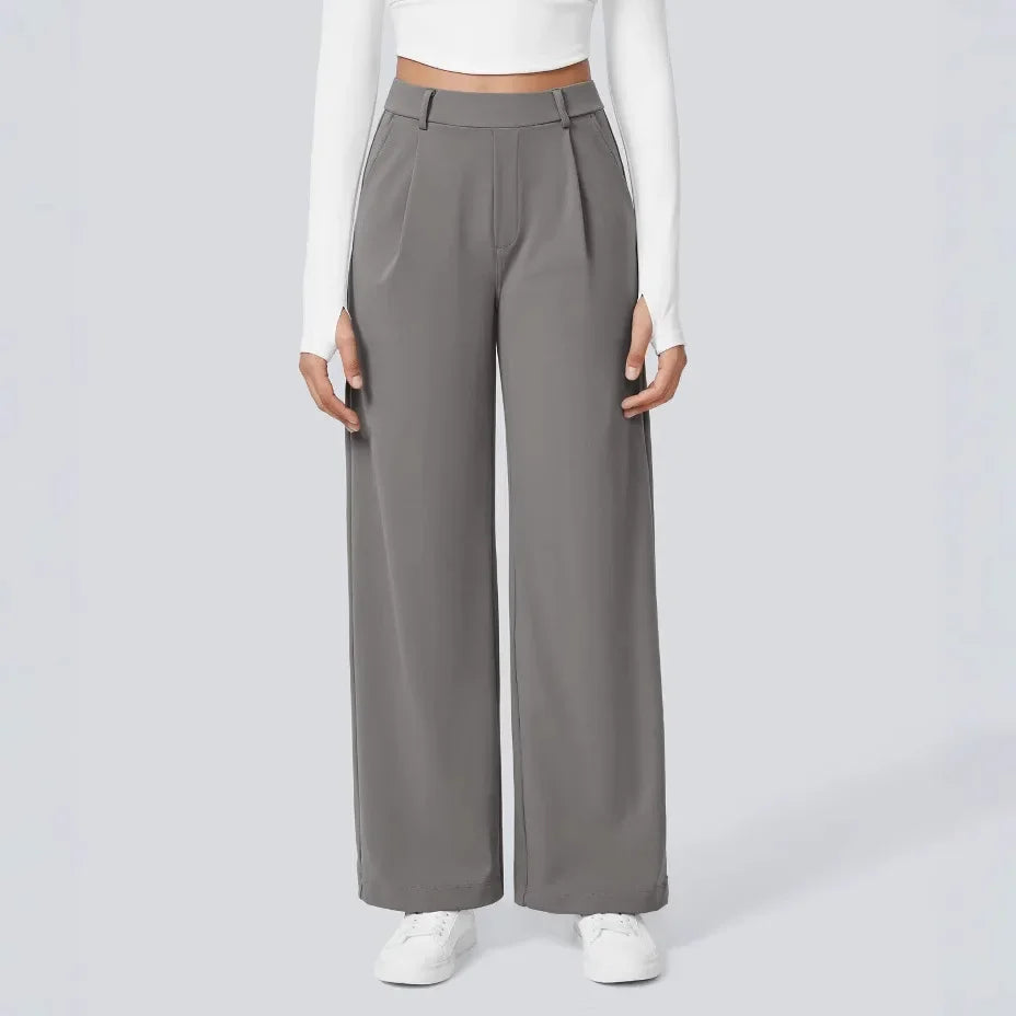 Miraya - Wide-Leg Trousers