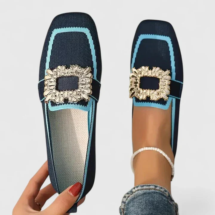 Jacklyn | Women Spring Embellished Slip-On Loafers Shoes