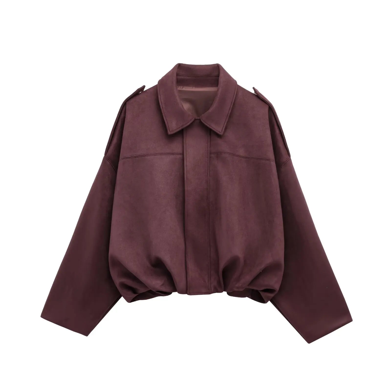 Ulan - Chaqueta de gamuza sintética