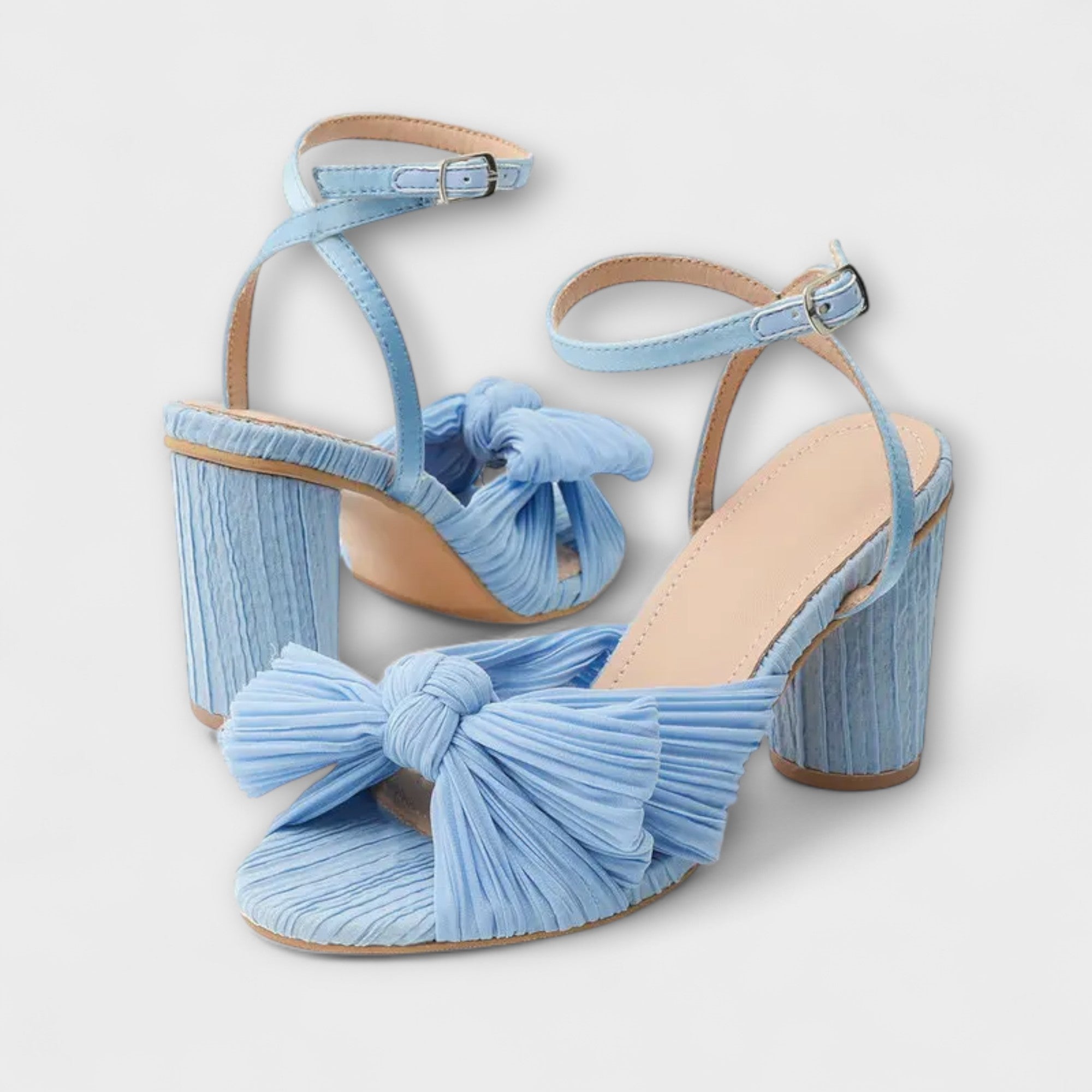 Fee - Sandals with thick bow