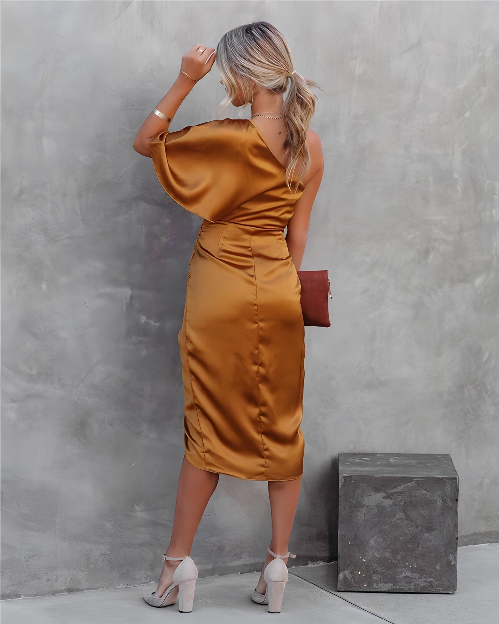 Kelyne - One-Shoulder Party Dress