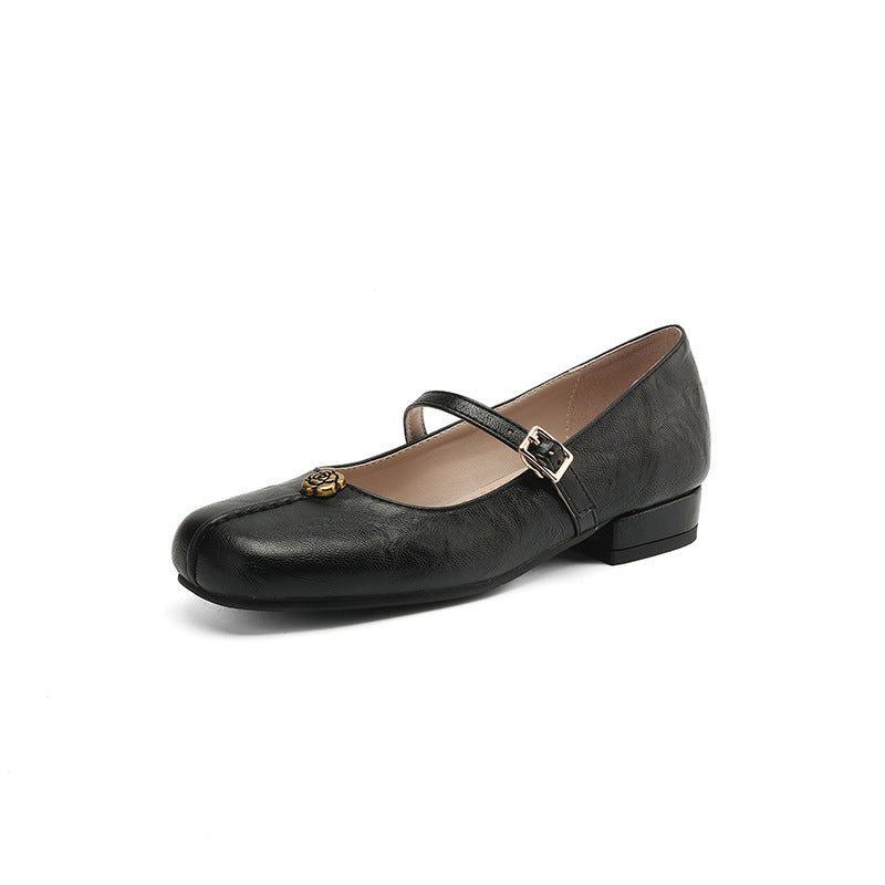 Natalie | Women’s Spring Strap Ballet Flats