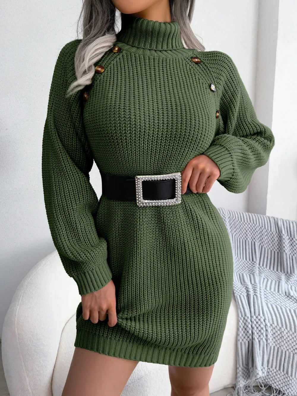 Dorelia - Knit Sweater Dress