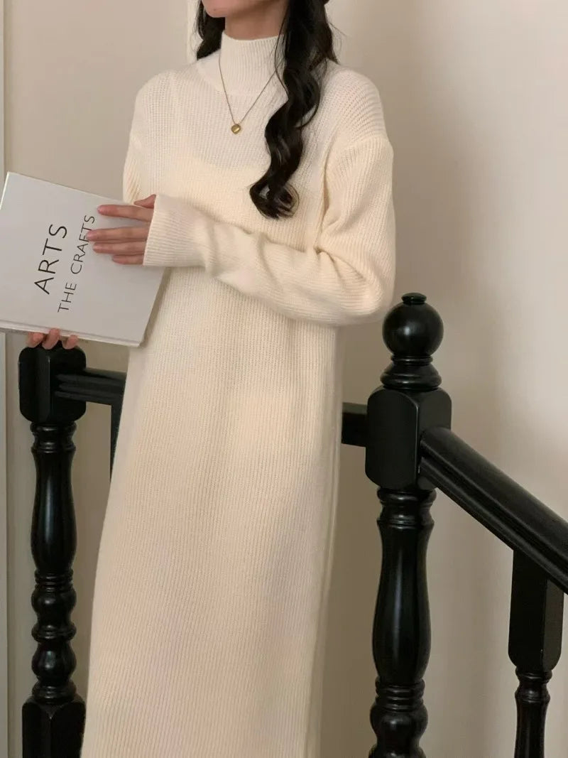 Evienne - Cozy Sweater Dress