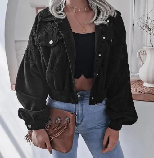 Xandie - Corduroy Short Jacket