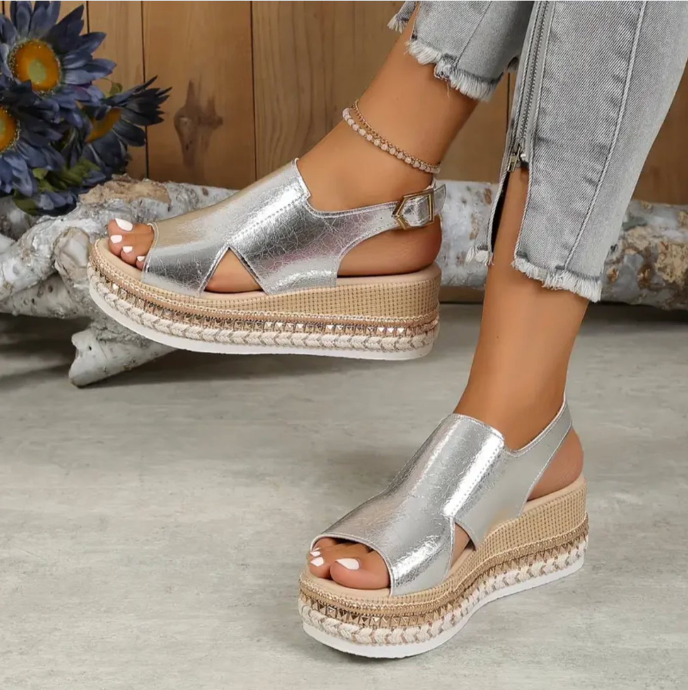 Prism - Platform Slingback Sandals