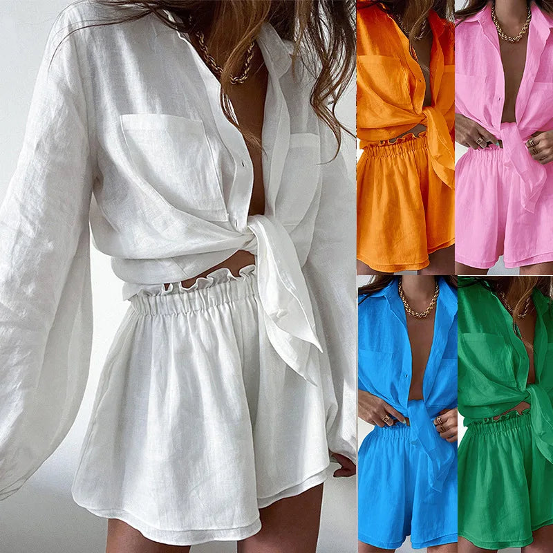 Odelina - Linen Summer Set