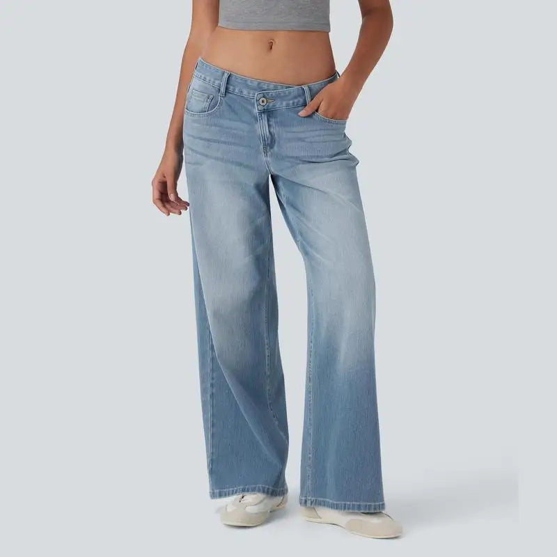 Vireya - Baggy Wide-Leg Jeans