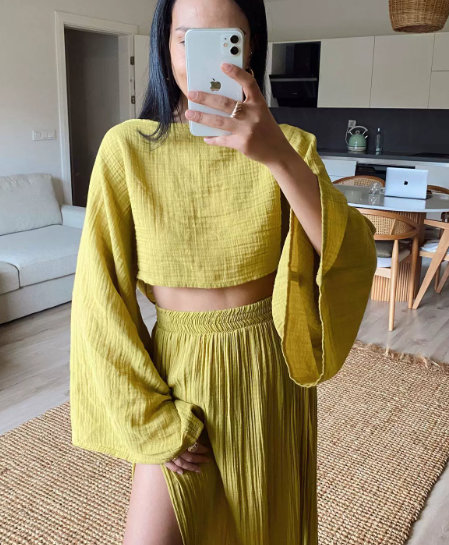 Vionnet - Gauze Two-Piece Set