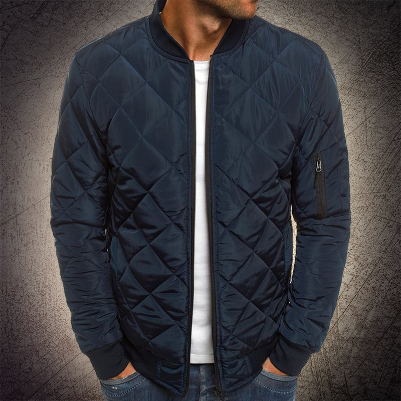 Adam | Quilted Lightweight Bomber Jacket Men