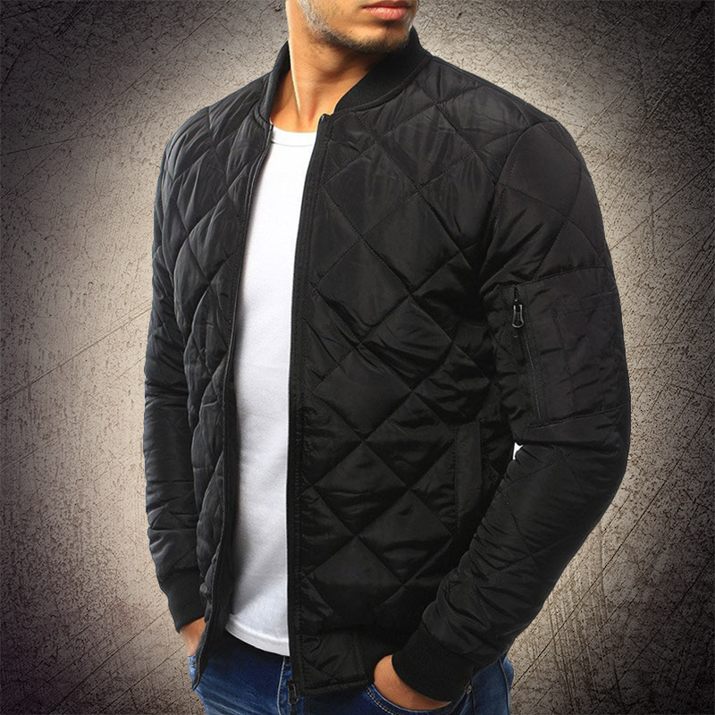 Adam | Quilted Lightweight Bomber Jacket Men