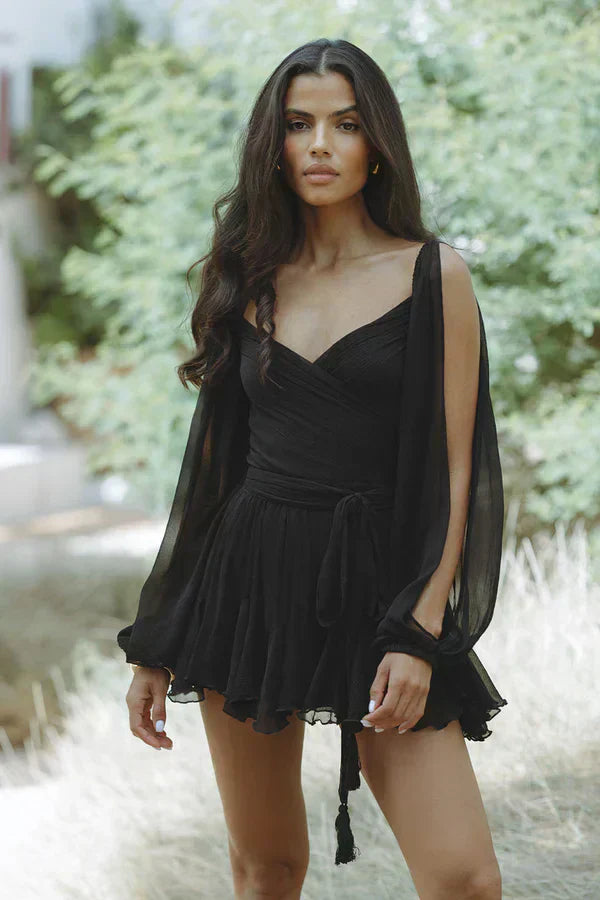 Elowyn - Wrap Mini Dress