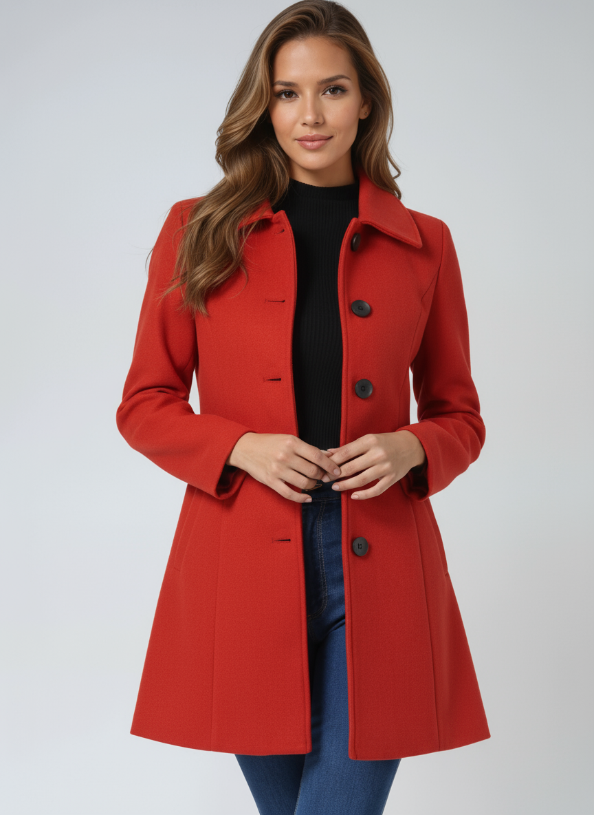 Josephine | Women's Single Breasted Winter Trench Coat