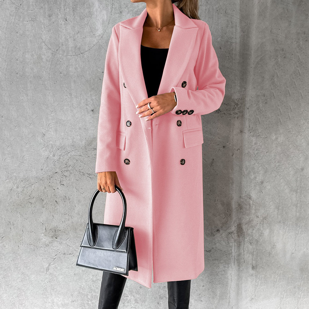 Seraphina - Classic Mid-Calf Overcoat