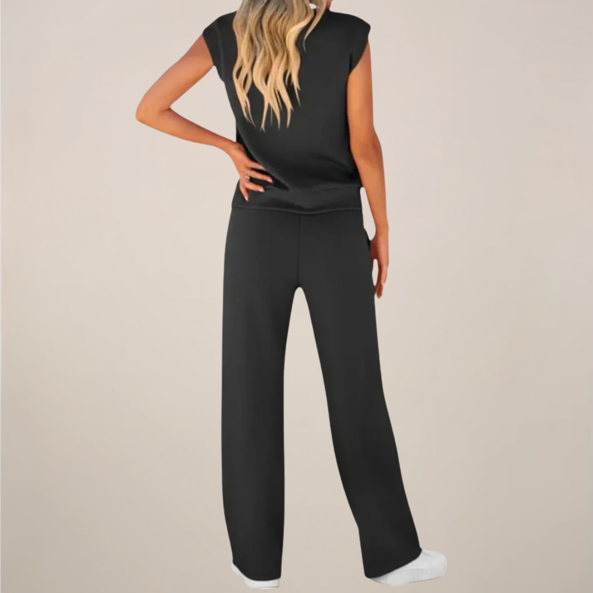 Charlotte | Women’s Spring Drawstring Relaxed Pants Set