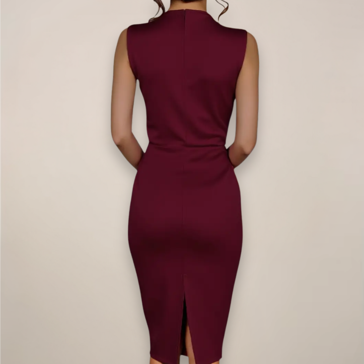 Alyssa | Women Sleeveless Midi Dress