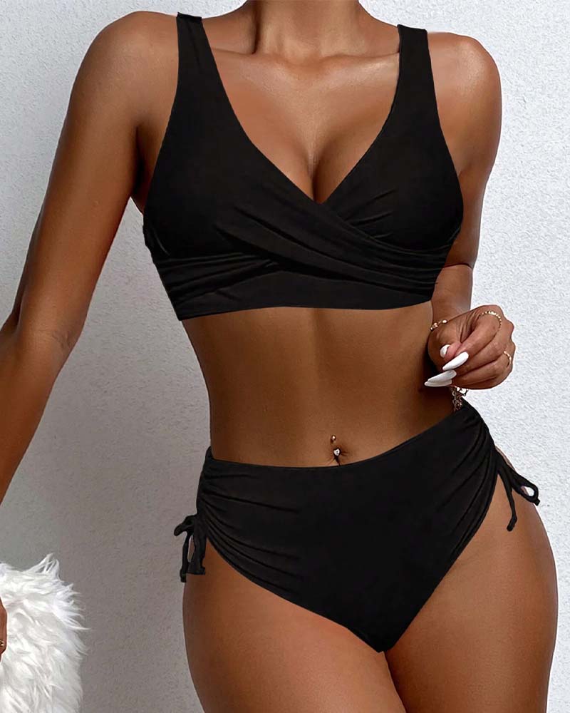Brisa - Bikini med slå-om-top