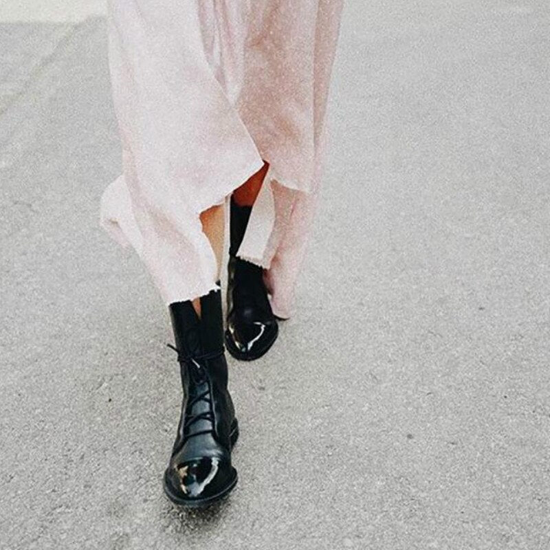 Oriana - Winter Vegan Leather Boots