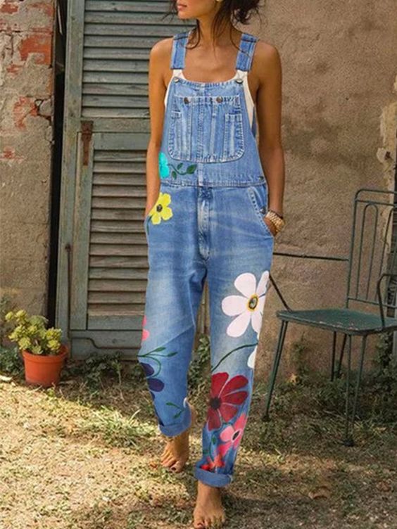 Sorella - Sleeveless Denim Overalls