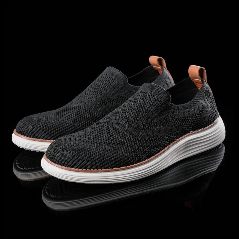 Clásicos Zapatos para Hombre Sin-Cordones Transpirables Suela-Flexible