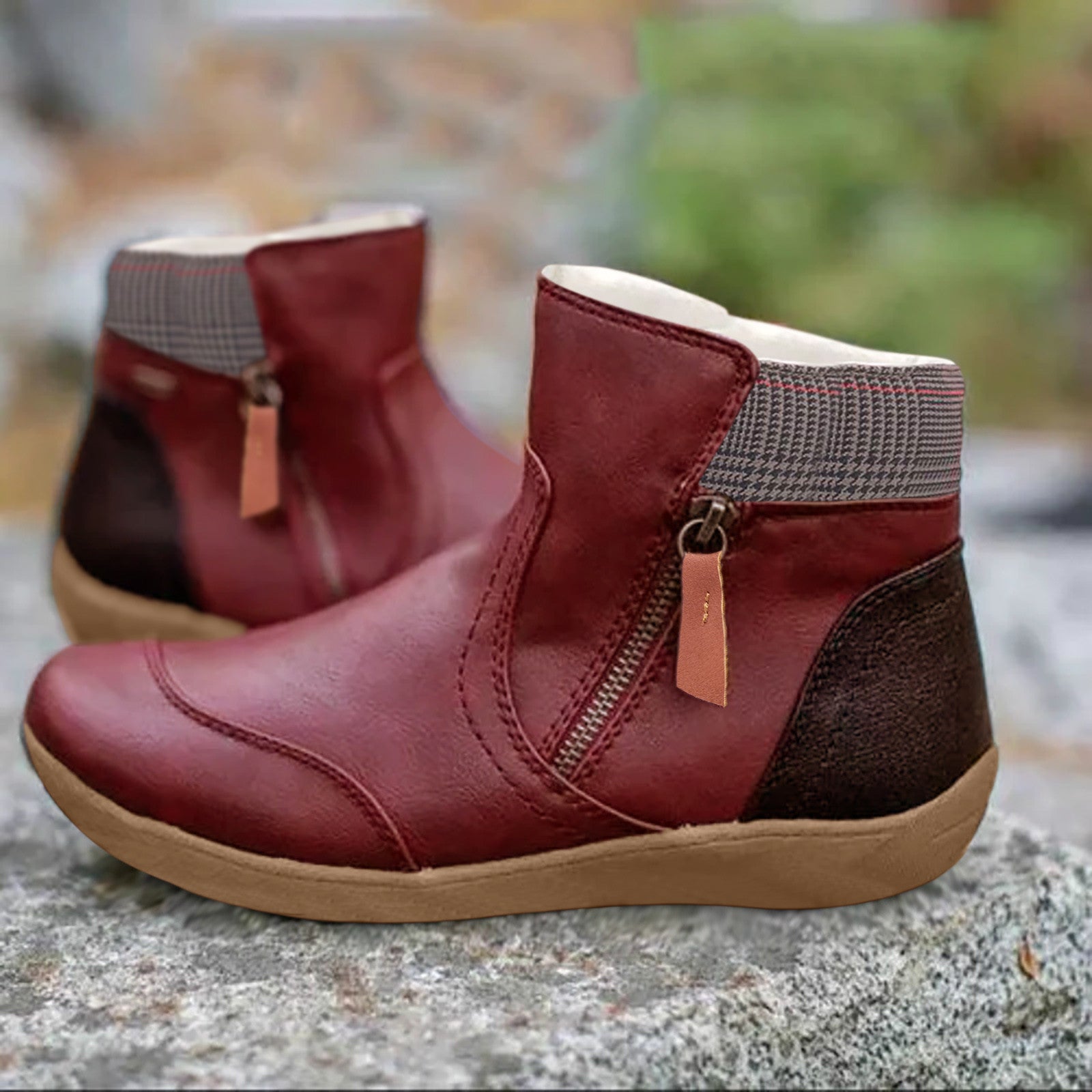 Koda - Faux Fur Ankle Boots