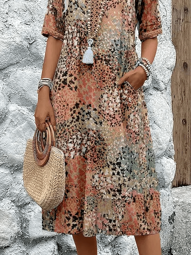 Mylisse - Abstract Summer Dress