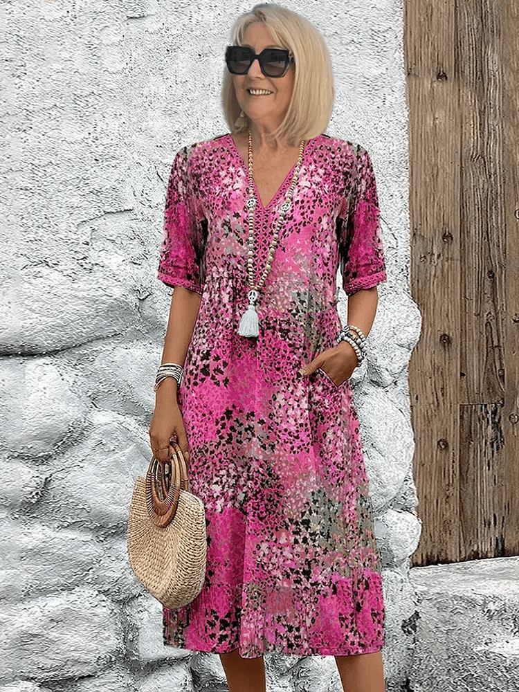 Mylisse - Abstract Summer Dress